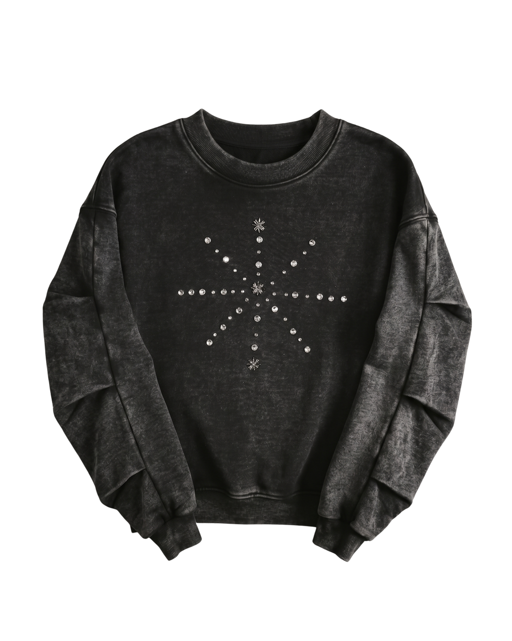 Polerón Oversize Con Strass